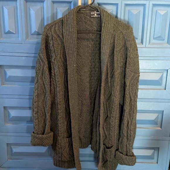J29 THE IRISH STORE Knit Open Front Cardigan - Picture 1 of 4